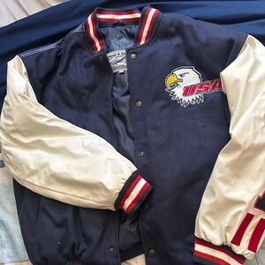 Steve & Barry’s Varsity USA Jacket #mens #varsityjacket